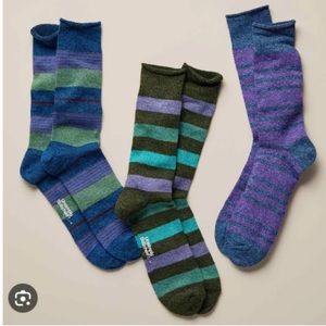 New Rudy Boot Socks Set of 3 Sundance Catalog unsimply stitched